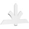 Ekena Millwork Redmond Architectural Grade PVC Gable Bracket, 60"W x 30"H x 2"D x 6"F, 12/12 Pitch GBP060X30X0206RED00 - alternate 1